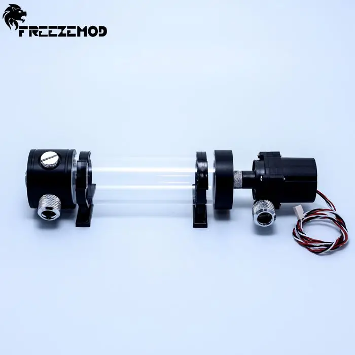 FREEZEMOD 200mm cylinder water cooling tank + SC600 pump set flow 600L/H computer pc water cooler radiator. PUA-SC60020
FREEZEMOD 200mm cylinder water cooling tank + SC600 pump set flow 600L/H computer pc water cooler radiator. PUA-SC60020
