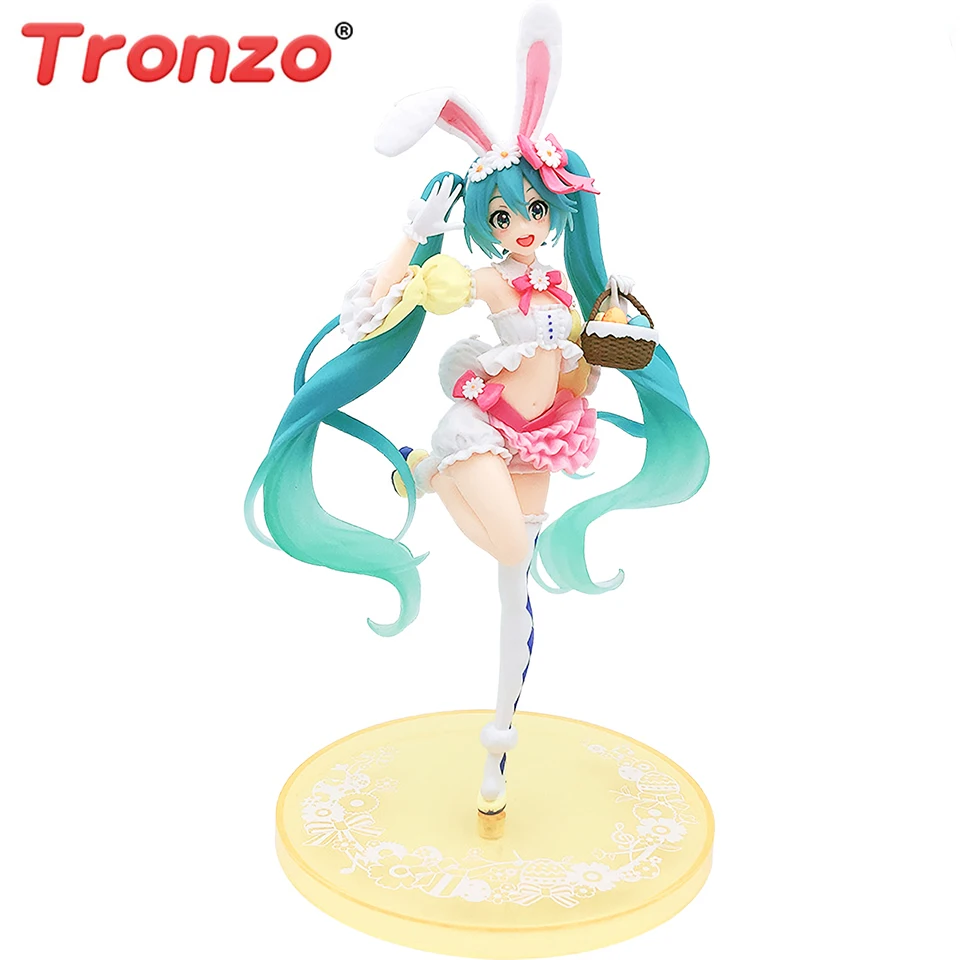 Tronzo Original Taito Action Figure Anime Vocaloid Miku Figure PVC Model Doll Toys Kawaii Hatsune Miku Spring Dress Figurals
Tronzo Original Taito Action Figure Anime Vocaloid Miku Figure PVC Model Doll Toys Kawaii Hatsune Miku Spring Dress Figurals