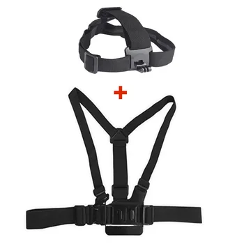 Elastic Strap Harness Adjustable Head Strap Chest Belt Strap Mount Kit for EKEN GoPro 8 SJCAM SJ4000 YI Action Camera Belt Strap
Elastic Strap Harness Adjustable Head Strap Chest Belt Strap Mount Kit for EKEN GoPro 8 SJCAM SJ4000 YI Action Camera Belt Strap