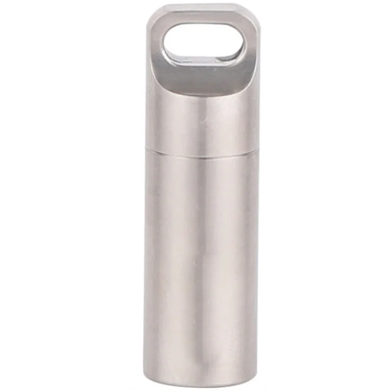 Titanium Waterproof Eco-Friendly Pill Box Outdoor Emergency Drugs Sealed Warehouse Edc Tool
Titanium Waterproof Eco-Friendly Pill Box Outdoor Emergency Drugs Sealed Warehouse Edc Tool