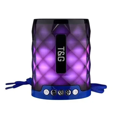 TG 155 Mini Bluetooth Speaker LED Light Outdoor Wireless Portable Speaker Support Handsfree Call TF Card USB Disk
TG 155 Mini Bluetooth Speaker LED Light Outdoor Wireless Portable Speaker Support Handsfree Call TF Card USB Disk