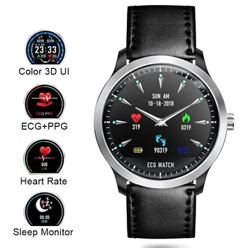 N58 ECG PPG Smart watch men women electrocardiograph display holter ecg blood pressure monitor heart rate smartwatch Elderly
N58 ECG PPG Smart watch men women electrocardiograph display holter ecg blood pressure monitor heart rate smartwatch Elderly