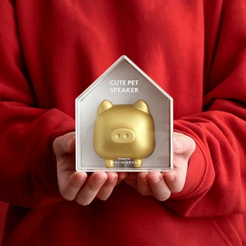 iconste Spring Festival Special Edition Cute Piggy Golden Bluetooth Speaker Chinese style Zodiac pig Mini Wireless Music Player
iconste Spring Festival Special Edition Cute Piggy Golden Bluetooth Speaker Chinese style Zodiac pig Mini Wireless Music Player