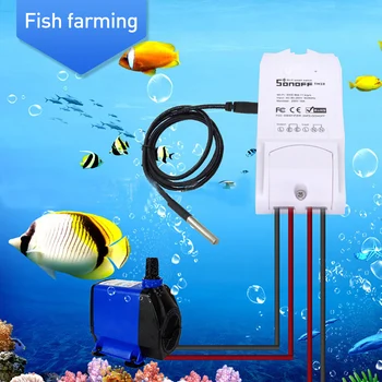 Sonoff TH10 TH16 WIFI Switch DS18B20 Waterproof Temperature Sensor Wifi Remote Control For Smart Home Automation Module 10A 16A
Sonoff TH10 TH16 WIFI Switch DS18B20 Waterproof Temperature Sensor Wifi Remote Control For Smart Home Automation Module 10A 16A