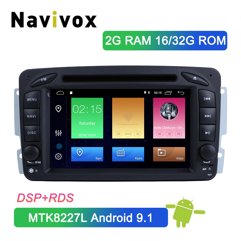 Navivox Android 9.1 Car DVD Player For Mercedes Benz W209 W203 W463 W168 Viano Vaneo Vito Car GPS Bluetooth Radio Stereo Audio
Navivox Android 9.1 Car DVD Player For Mercedes Benz W209 W203 W463 W168 Viano Vaneo Vito Car GPS Bluetooth Radio Stereo Audio