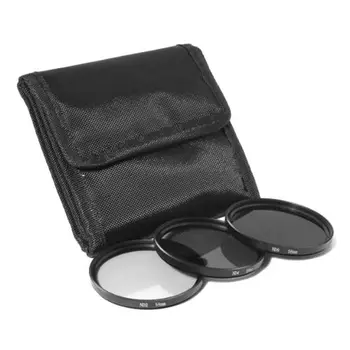 3pcs 58mm Neutral Density ND2 ND4 ND8 ND 2+4+8 Filter Set 58 mm Kit + black cloth bag
3pcs 58mm Neutral Density ND2 ND4 ND8 ND 2+4+8 Filter Set 58 mm Kit + black cloth bag