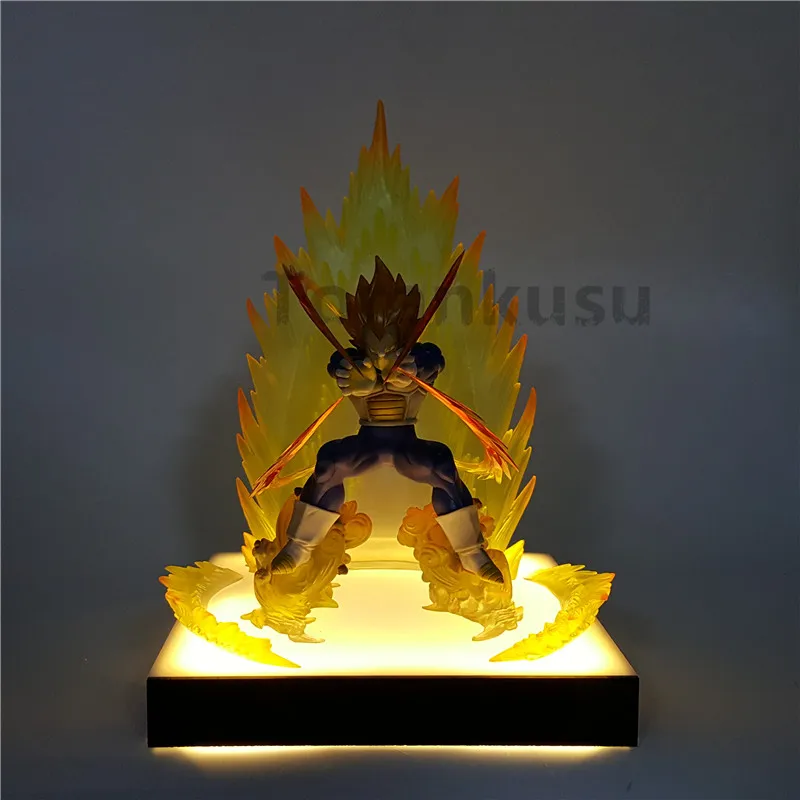 Dragon Ball Z Vegeta Action Figure Super Saiyan Power Up Led Table Lamp Anime Dragon Ball Super DBZ Collectible Toy Son Goku
Dragon Ball Z Vegeta Action Figure Super Saiyan Power Up Led Table Lamp Anime Dragon Ball Super DBZ Collectible Toy Son Goku