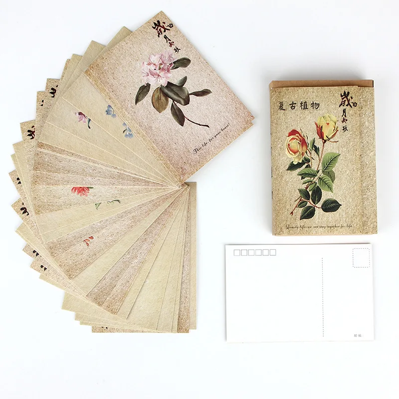 30 Pcs/Set Retro Plant series Postcard/Greeting Card/Message Card/Birthday Letter Envelope Gift Card Two sizes
30 Pcs/Set Retro Plant series Postcard/Greeting Card/Message Card/Birthday Letter Envelope Gift Card Two sizes