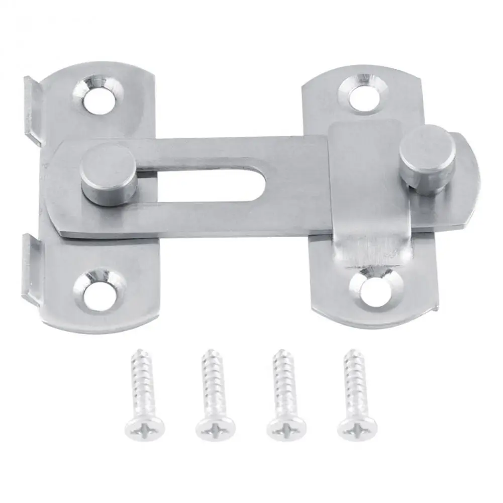 NEW Stainless Steel Hasp Latch Lock Sliding Door Simple Convenience Window Cabinet Locks For Home NEWel Door Security
NEW Stainless Steel Hasp Latch Lock Sliding Door Simple Convenience Window Cabinet Locks For Home NEWel Door Security
