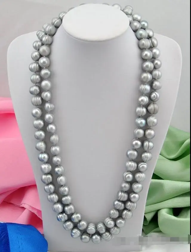 FREE SHIPPING HOT sell new Style >>>>50"13mm baroque gray freshwater pearl necklace
FREE SHIPPING HOT sell new Style >>>>50"13mm baroque gray freshwater pearl necklace