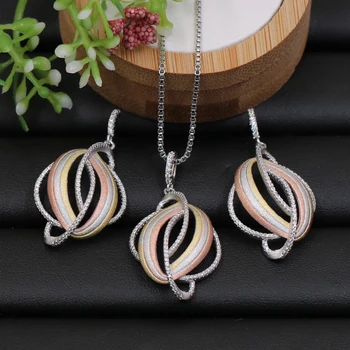 Lanyika Jewelry Set Simple Cross Geometric Round Zircon Sandblasting Necklace with Earrings for Bridal Engagement Best Gift
Lanyika Jewelry Set Simple Cross Geometric Round Zircon Sandblasting Necklace with Earrings for Bridal Engagement Best Gift