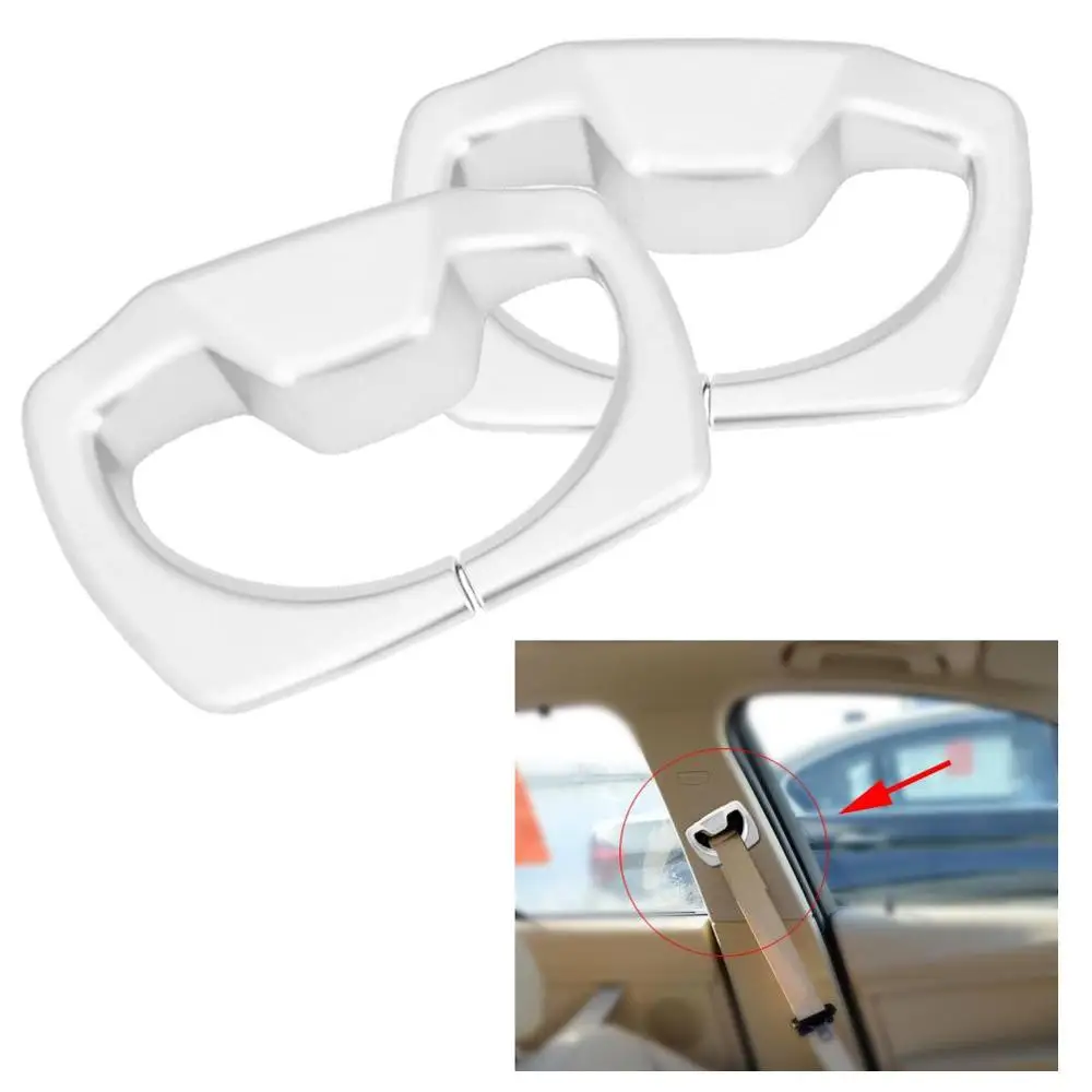 2pcs Car B Pillar Seat Safty Belt Decoration Cover Trim Silver Chrome for BMW 3 4 Series F30 F32 2013 2014 2015 2016
2pcs Car B Pillar Seat Safty Belt Decoration Cover Trim Silver Chrome for BMW 3 4 Series F30 F32 2013 2014 2015 2016