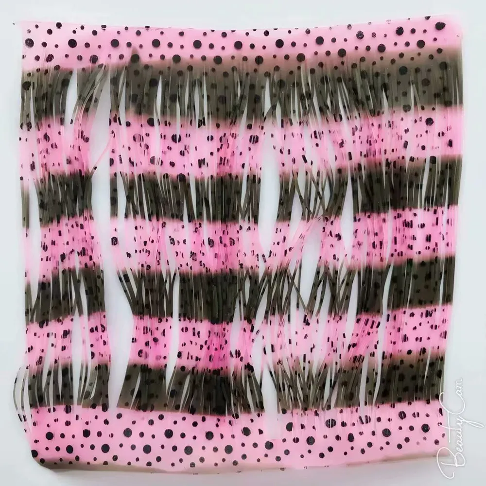 Fishing Lure Silicone Skirt Layers,Silicone Skirt Material for Tackle Craft, DIY Spinner, Rubber Jigs, Buzzbait---243
Fishing Lure Silicone Skirt Layers,Silicone Skirt Material for Tackle Craft, DIY Spinner, Rubber Jigs, Buzzbait---243