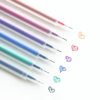 24 Pcs Korean Stationery Supplies Simple Transparent Frosted Neutral Pen Water Chalk Student Signature Cute Stationary Wholesale
24 Pcs Korean Stationery Supplies Simple Transparent Frosted Neutral Pen Water Chalk Student Signature Cute Stationary Wholesale