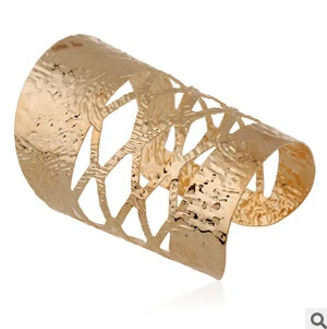 F&U 2015 NEW Designer Statement Jewelry Elegent Gold Color Alloy Wide Cuff Bracelet and Bangles Costume Jewelry
F&U 2015 NEW Designer Statement Jewelry Elegent Gold Color Alloy Wide Cuff Bracelet and Bangles Costume Jewelry