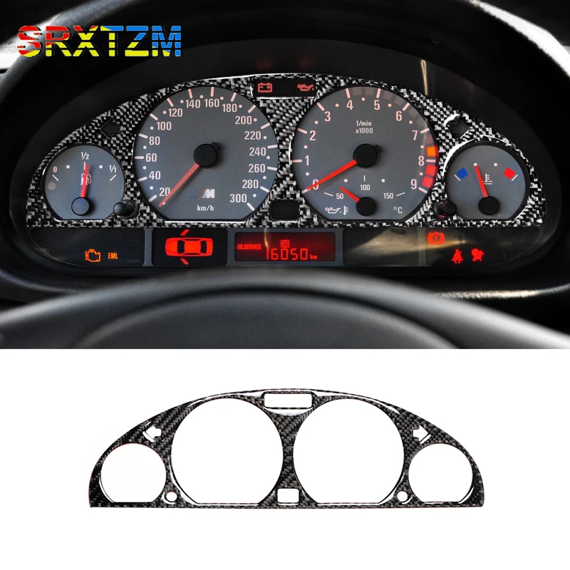 SRXTZM Carbon Fiber Internal Instrument panel decorative frame Dashboard cover Stickers trim Interior For BMW E46 M3 1998-2005
SRXTZM Carbon Fiber Internal Instrument panel decorative frame Dashboard cover Stickers trim Interior For BMW E46 M3 1998-2005