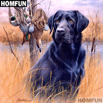 HOMFUN Full Square/Round Drill 5D DIY Diamond Painting "Dog mallard" 3D Embroidery Cross Stitch 5D Decor Gift A01345
HOMFUN Full Square/Round Drill 5D DIY Diamond Painting "Dog mallard" 3D Embroidery Cross Stitch 5D Decor Gift A01345