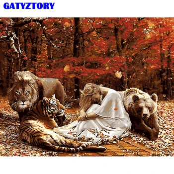Frameless Women And Animals DIY Digital Oil Paintng By Numbers Figure Painting Modern Wall Art Canvas Unique Gift For Home Decor
Frameless Women And Animals DIY Digital Oil Paintng By Numbers Figure Painting Modern Wall Art Canvas Unique Gift For Home Decor