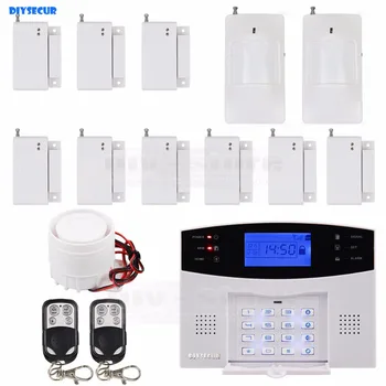 DIYSECUR Wireless&Wired GSM Home Security Burglar Alarm System With SOS Intercom
DIYSECUR Wireless&Wired GSM Home Security Burglar Alarm System With SOS Intercom
