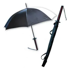 S2720 BLEACH TENSA ZANGETSU MOON CUTTING BLACK SAMURAI SWORD UMBRELLA BAG 39.5