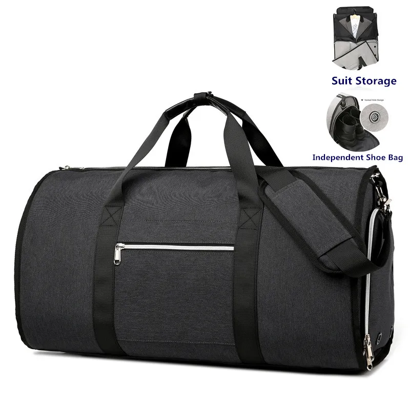Multifunction Men Travel Bags Male Bag Portable Travel Duffel Bags for Man Large Capacity Shoulder Handbag Back Pack for Suit
Multifunction Men Travel Bags Male Bag Portable Travel Duffel Bags for Man Large Capacity Shoulder Handbag Back Pack for Suit