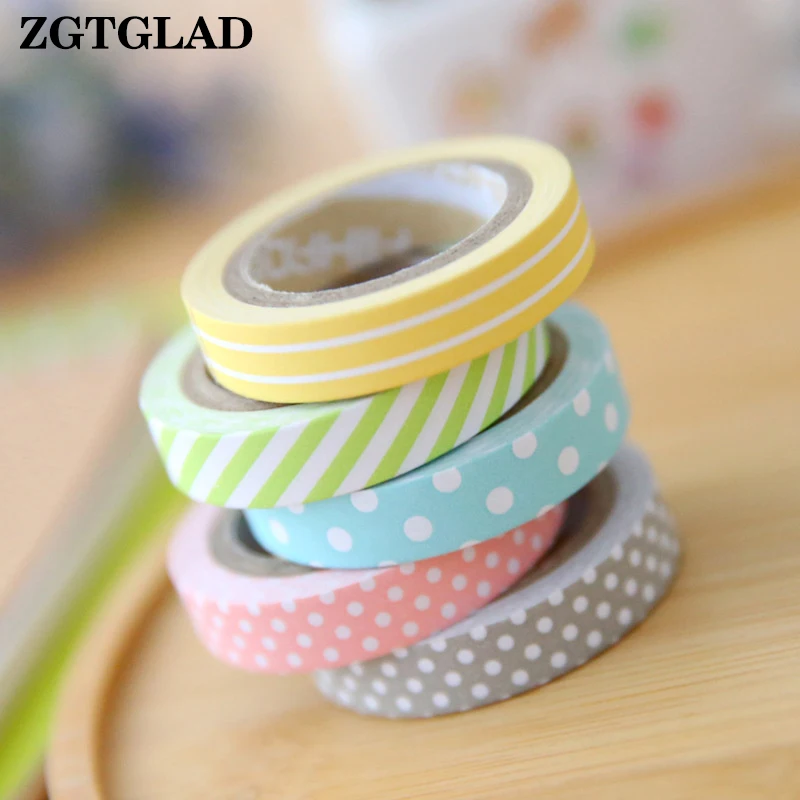 ZGTGLAD 1 Set Colorful Scrapbooking Stickers Tape Spplies Adhesive Sticky Paper Masking Tape Scrapbooking Decor Hot Sale
ZGTGLAD 1 Set Colorful Scrapbooking Stickers Tape Spplies Adhesive Sticky Paper Masking Tape Scrapbooking Decor Hot Sale