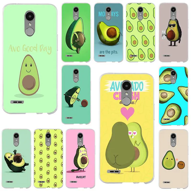 

Avocado Art Fruit For LG K4 K7 K8 K10 2017 G2 G3 Mini G4 Spirit G5 G6 V10 V20 V30 Nexus 5X Bags Soft TPU Silicone Phone Cases