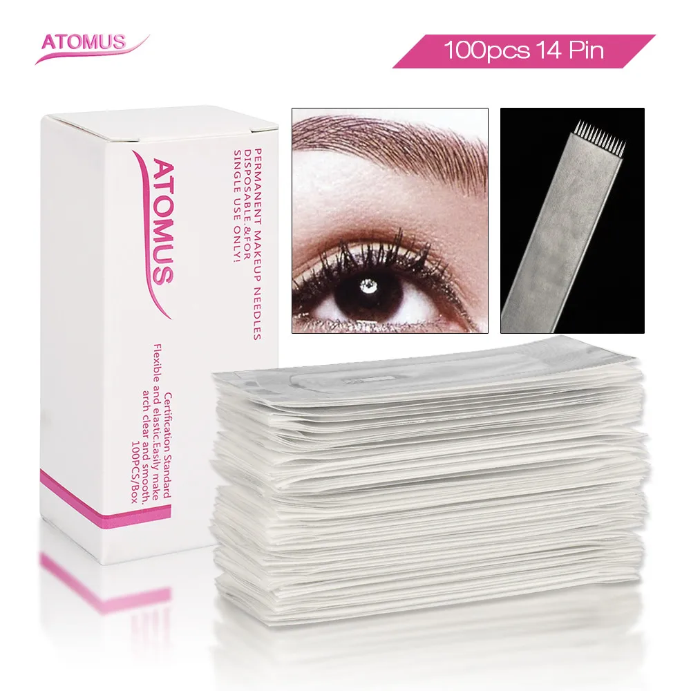 Microblading Semi Permanent Makeup Microshading 3D Embroidery Eye Brows Poster 1