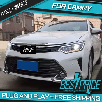 Car Styling for Camry Headlights 2015 LED Headlight LED DRL Dynamic Signal Hella 5 Bi-Xenon Projector Lens Hid D2H
Car Styling for Camry Headlights 2015 LED Headlight LED DRL Dynamic Signal Hella 5 Bi-Xenon Projector Lens Hid D2H
