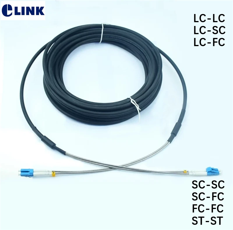 100mtr Outdoor CPRI Fiber optic Patch cord LC SC FC ST 2 cores drop patch cable Singlemode FTTH FTTA jumper ELINK
100mtr Outdoor CPRI Fiber optic Patch cord LC SC FC ST 2 cores drop patch cable Singlemode FTTH FTTA jumper ELINK