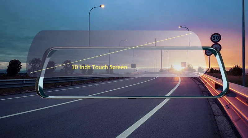 Full HD 1080P Touch Screen 10 Inch Car DVR Rear View Mirror Dash Cam Car Camera Dvrs Dual Lens Video Recorder Autoregister
Full HD 1080P Touch Screen 10 Inch Car DVR Rear View Mirror Dash Cam Car Camera Dvrs Dual Lens Video Recorder Autoregister
