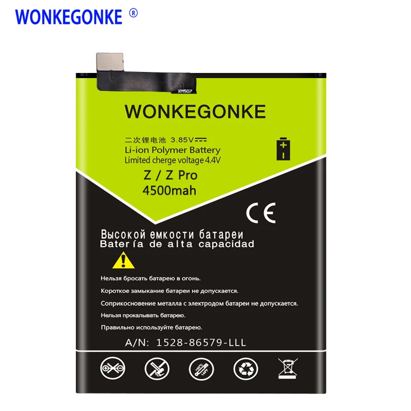 WONKEGONKE Battery for UMI Z Battery For UMI Z Pro Battery Umidigi Z Umidigi Z Cell Phone battery
WONKEGONKE Battery for UMI Z Battery For UMI Z Pro Battery Umidigi Z Umidigi Z Cell Phone battery