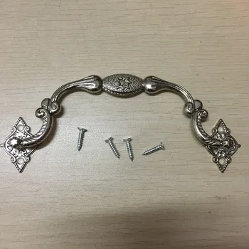 White Box Holder,Suitcase Holder Arch Furniture Hardware Zinc Alloy,155mm,4Sets