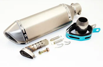 4 Color Universal 35-51MM Motorcycle Exhaust Modified Muffle pipe For R1 ZX6R R6 ZX10R CBR GSXR750 YZF GSXR750 CBR125 F5 F4i
4 Color Universal 35-51MM Motorcycle Exhaust Modified Muffle pipe For R1 ZX6R R6 ZX10R CBR GSXR750 YZF GSXR750 CBR125 F5 F4i