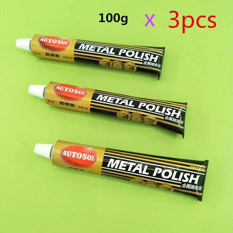 AUTOSOL metal polishing cream hardware wristwatch scratch repair grinding derusting polishing saving copper 100g 75ml
AUTOSOL metal polishing cream hardware wristwatch scratch repair grinding derusting polishing saving copper 100g 75ml