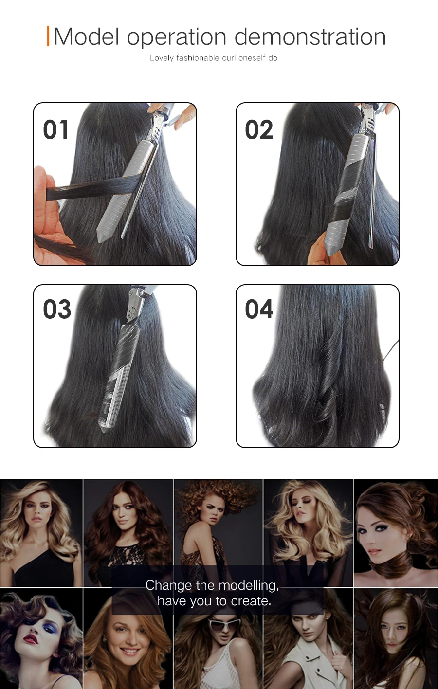 Shop Generic Promotion Hair Curler Electric Ceramic Curling Irons