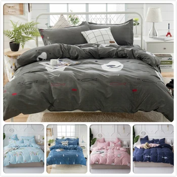 Soft Cotton 3pcs 4pcs Bedding Set Kids Bed Linen Single Twin Full Queen King Size Duvet Cover 1.5m 1.8m 2m 2.2m Bedlinen 180x220
Soft Cotton 3pcs 4pcs Bedding Set Kids Bed Linen Single Twin Full Queen King Size Duvet Cover 1.5m 1.8m 2m 2.2m Bedlinen 180x220