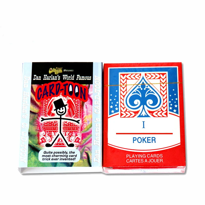 Free shipping 1st verson Cartoon Cardtoon Deck Pack Playing Card Toon Magic Trick Animation Prediction
Free shipping 1st verson Cartoon Cardtoon Deck Pack Playing Card Toon Magic Trick Animation Prediction