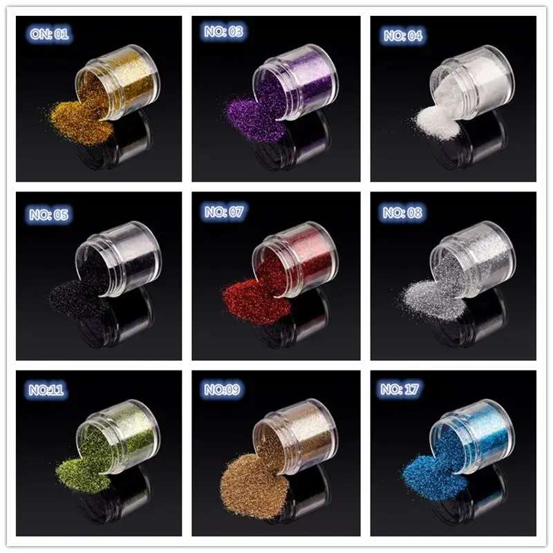 10g Holographic Glitter Powder Nail Art Tool Kit Acrylic DIY UV Gel Shining Dust Polish Makeup Manicure tools
10g Holographic Glitter Powder Nail Art Tool Kit Acrylic DIY UV Gel Shining Dust Polish Makeup Manicure tools