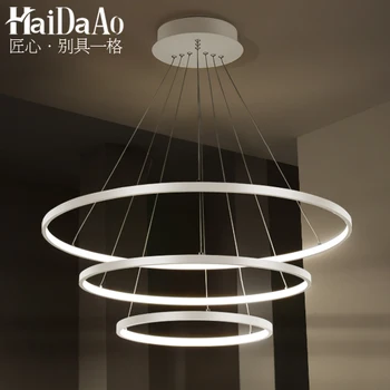 Simple modern led aluminum circle pendatn light Restaurant living room bedroom lamp lighting
Simple modern led aluminum circle pendatn light Restaurant living room bedroom lamp lighting