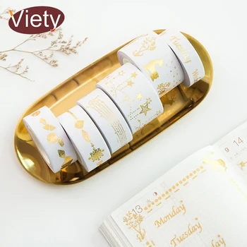 1-3cm*5m Vintage gold stamping Festive decorat washi tape DIY decoration scrapbooking planner masking tape adhesive tape kawaii
1-3cm*5m Vintage gold stamping Festive decorat washi tape DIY decoration scrapbooking planner masking tape adhesive tape kawaii