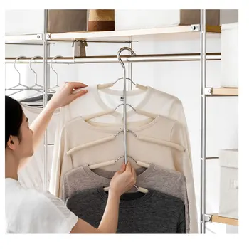 1pcs Sponge Non-Slip Multi-Layer Hanger Home Wardrobe Multi-Function Wardrobe Magic Drying Rack
1pcs Sponge Non-Slip Multi-Layer Hanger Home Wardrobe Multi-Function Wardrobe Magic Drying Rack