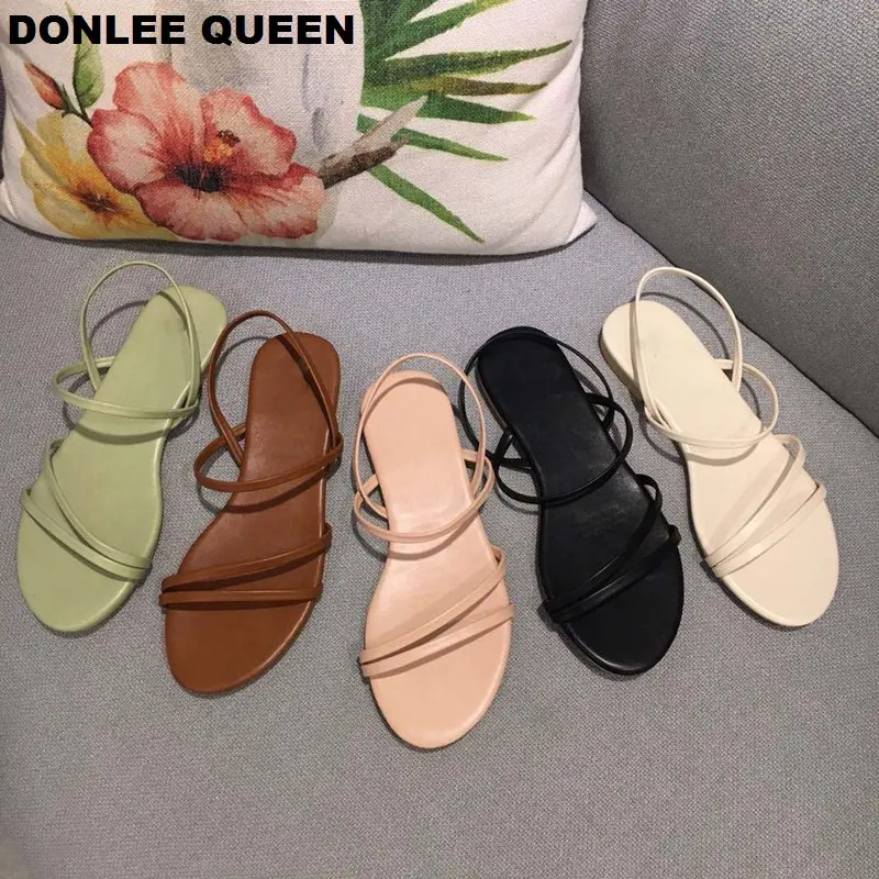 2019 New Summer Sandals Women Rome Gladiator Flat Shoes Ankle Wrap Beach Slides Travel Vacation Bohemia sandalias mujer slippers
2019 New Summer Sandals Women Rome Gladiator Flat Shoes Ankle Wrap Beach Slides Travel Vacation Bohemia sandalias mujer slippers