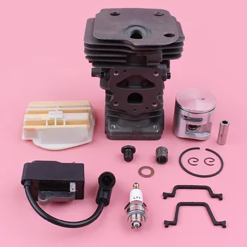 44mm Cylinder Piston Kit For Husqvarna 445 450 450E Ignition Coil Air Filter Gasket Needle Bearing Chainsaw Spare Replace Part
44mm Cylinder Piston Kit For Husqvarna 445 450 450E Ignition Coil Air Filter Gasket Needle Bearing Chainsaw Spare Replace Part