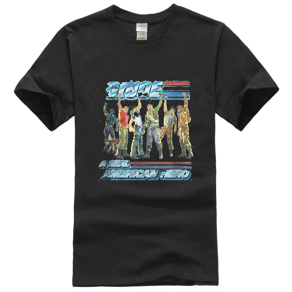 2017 Fashion casual streetwear GI Joe A Real American Hero Cast Lineup Cartoon Men Funny casual streetwear hip hop printed T shi
2017 Fashion casual streetwear GI Joe A Real American Hero Cast Lineup Cartoon Men Funny casual streetwear hip hop printed T shi