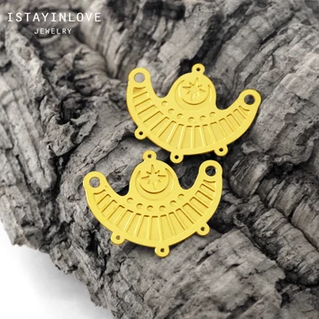 Handmade Jewelry Making Supplies Pendant Cut Metal Raw Brass Etched Geometric Charm For DIY Necklace Earring Brooch RD422 4
Handmade Jewelry Making Supplies Pendant Cut Metal Raw Brass Etched Geometric Charm For DIY Necklace Earring Brooch RD422 4