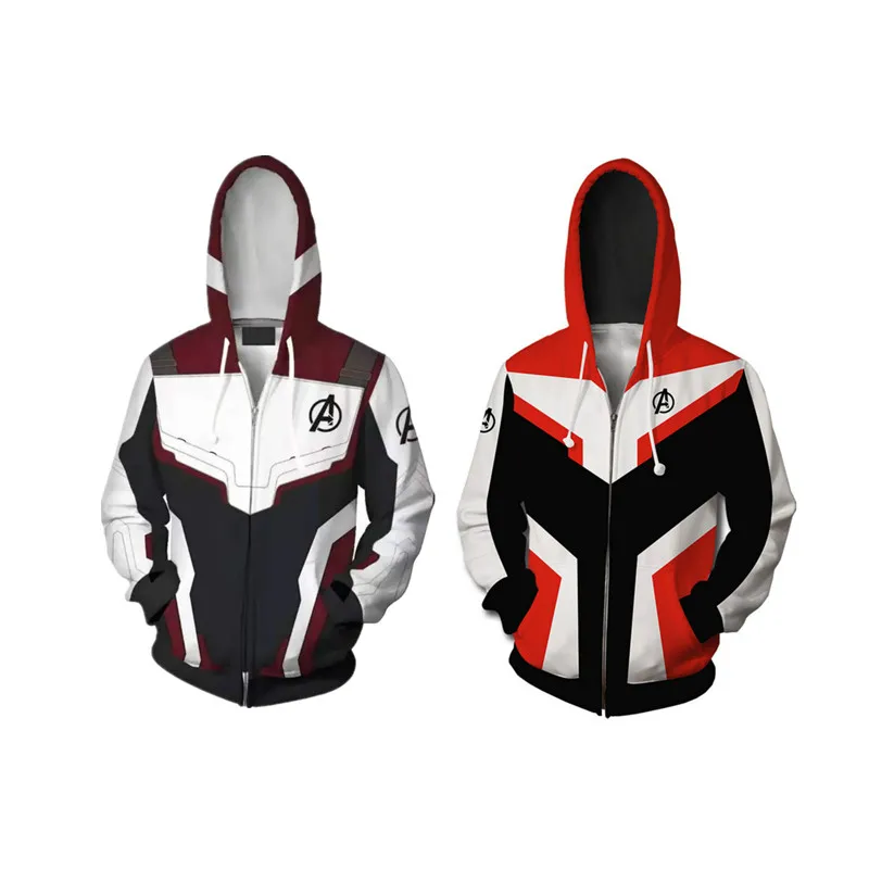 Avengers 4 Endgame Quantum Realm Cosplay Costume Men's 3D Print Hoodies Unisex Zipper Sweatshirt
Avengers 4 Endgame Quantum Realm Cosplay Costume Men's 3D Print Hoodies Unisex Zipper Sweatshirt