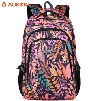 Aoking Brand Daily Women Backpack For School Teenager Girls Flowers Printed Nylon Travel Backpacks Casual Floral Backpack
Aoking Brand Daily Women Backpack For School Teenager Girls Flowers Printed Nylon Travel Backpacks Casual Floral Backpack