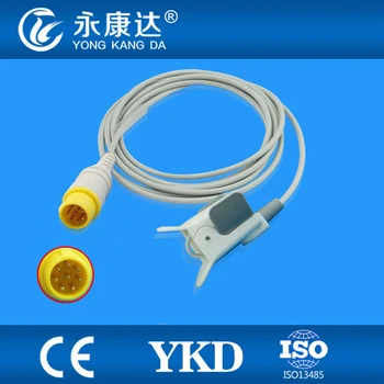 Free Shipping for 8Pin MEK (CSI Module) children Pediatric Finger Clip SPO2 Probe Sensor,3M
Free Shipping for 8Pin MEK (CSI Module) children Pediatric Finger Clip SPO2 Probe Sensor,3M