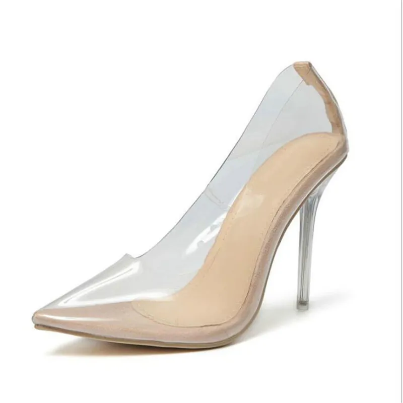 Europe USA explosion models women's transparent single shoes pointed shallow mouth high heel large size fashion shoes
Europe USA explosion models women's transparent single shoes pointed shallow mouth high heel large size fashion shoes